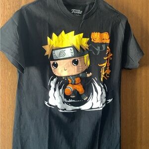 NWOT Funko Black Tee with Naruto Design